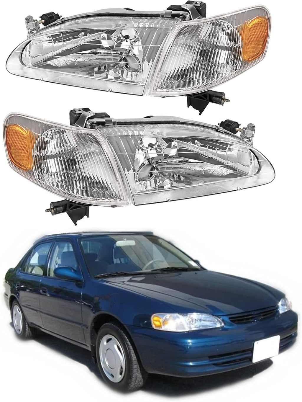Headlight Assembly with Front Signal Lights X514
