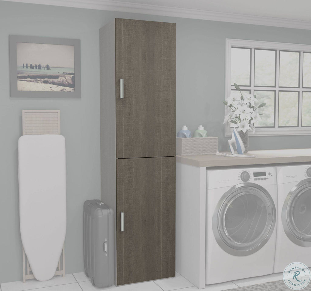 2-Door Set for 19.5x22 Storage Units in Bark Gray Q6104