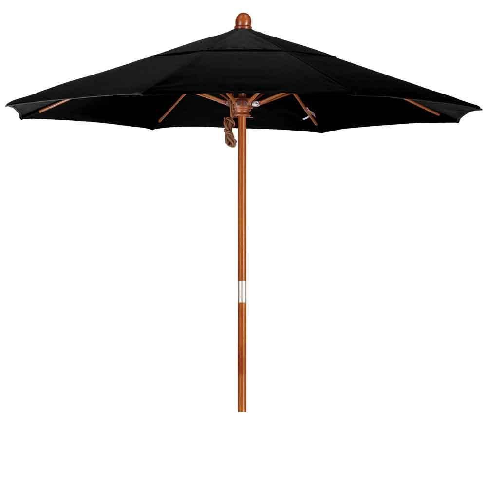 7.5 ft. Wood Market Umbrella W4760