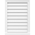 PVC Gable Vent with Brickmould Y907