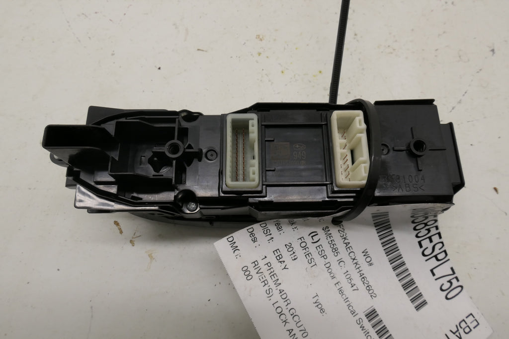 Front Driver LH Master Electronic Door Switch W397044