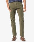 Slim Tapered Fit Olive Pants W414