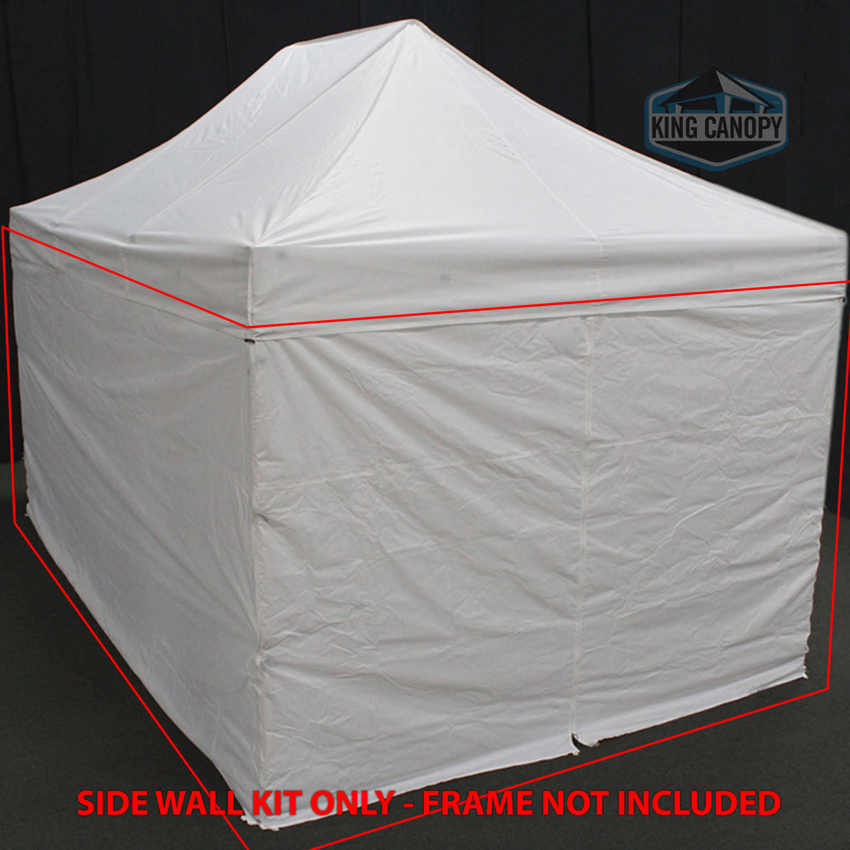 10 x 15 ft. 4 Pk. Instant Canopy Side Walls White T217