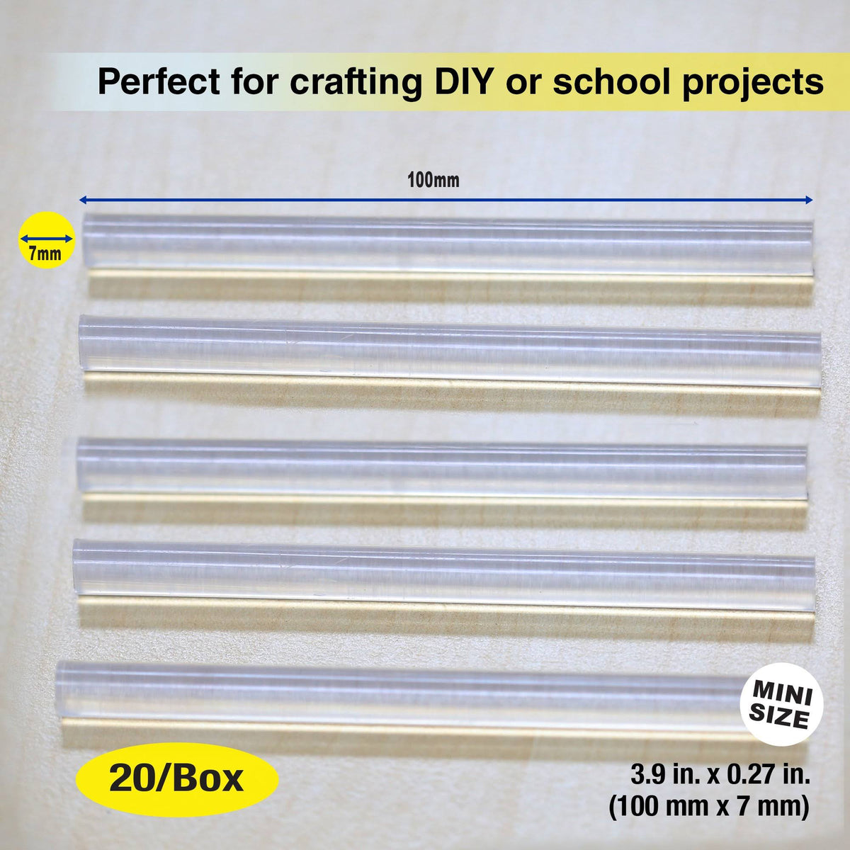 24 Pc Mini Hot Melt Glue Sticks K766