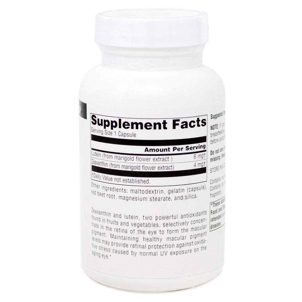 Zeaxanthin with Lutein 10 mg 120 Capsule S3565