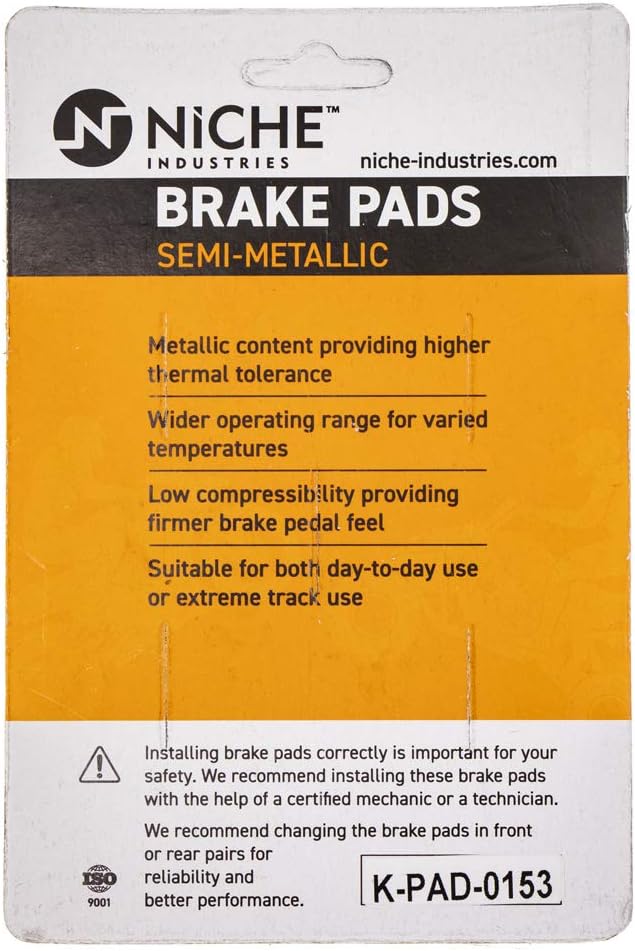 Brake Pad Set Semi-Metallic Pack of 2 I20762