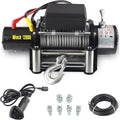 12V DC Winch with Steel Cable Wire Rope, 5.4 Ton (12000 lb) Pulling Capacity C143414