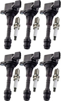 Set of 6 Spark Plug and 6 Ignition Coil Pack P991257
