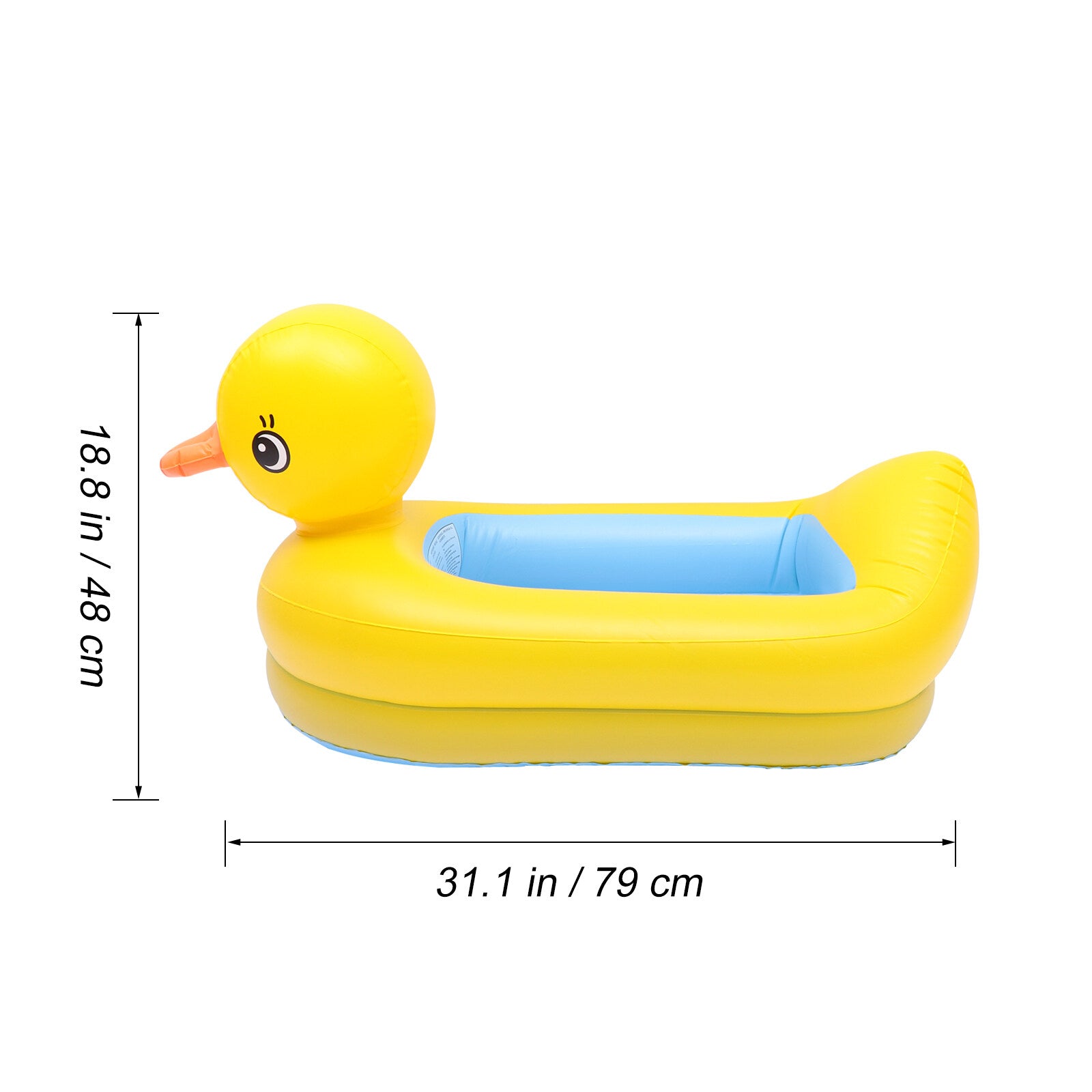 Inflatable Toddler Pool Tub Baby Swimming Bathtub X8811