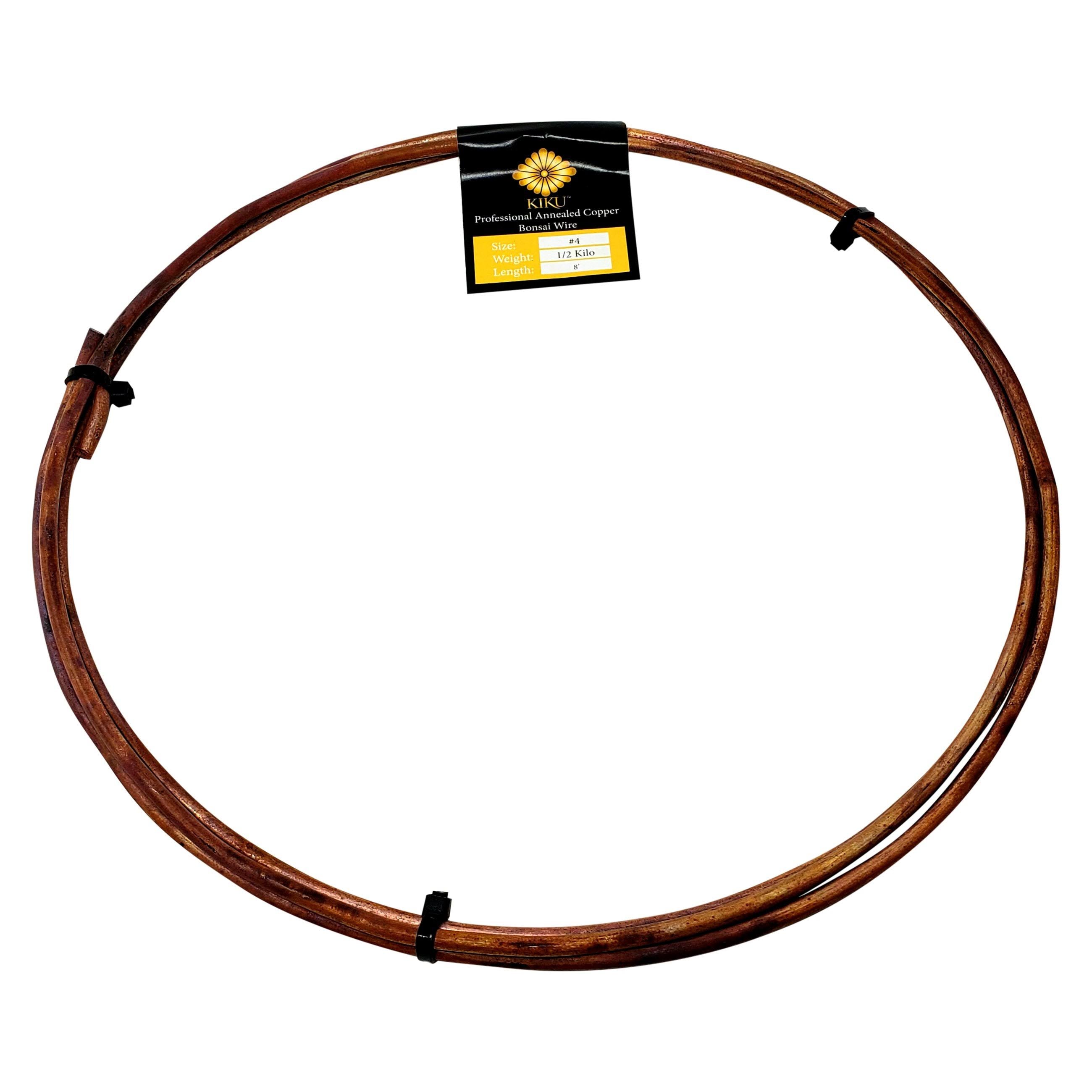 Copper Bonsai Wire #14, 1/2 Kilo M846