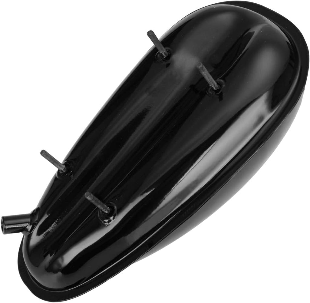 2L Metal Fuel Gas Tank with Cap for Motorized Bicycle Engine I406