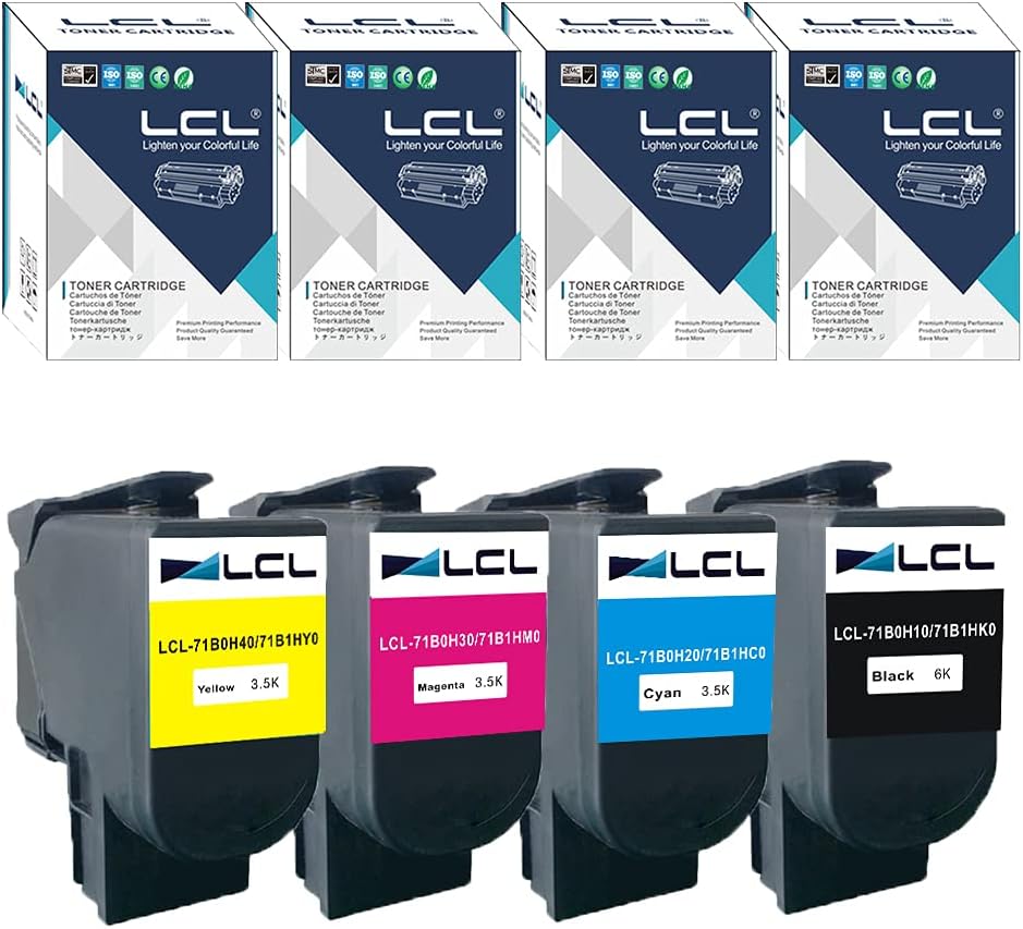 Compatible Toner Cartridge 4-Pack KCMY K386191