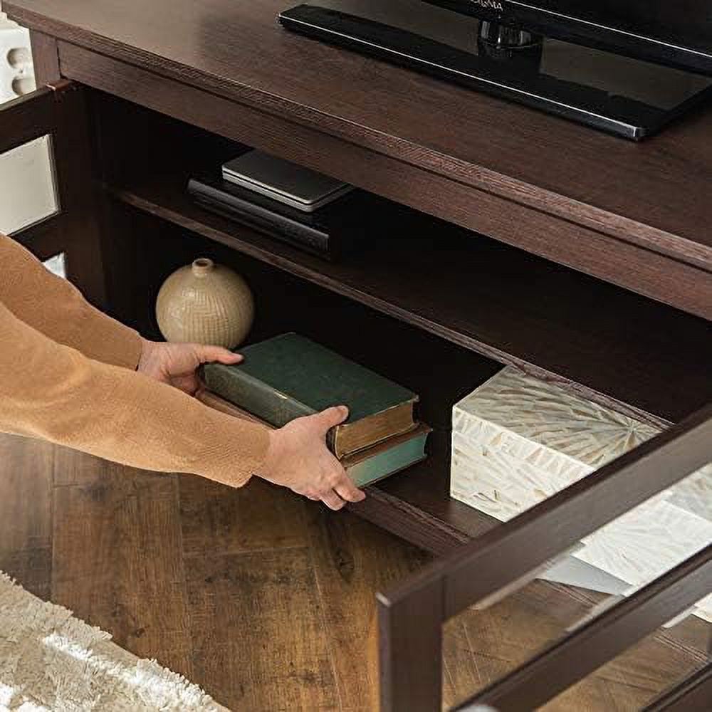 Grey Wood Corner TV Stand 44 Inch M868431