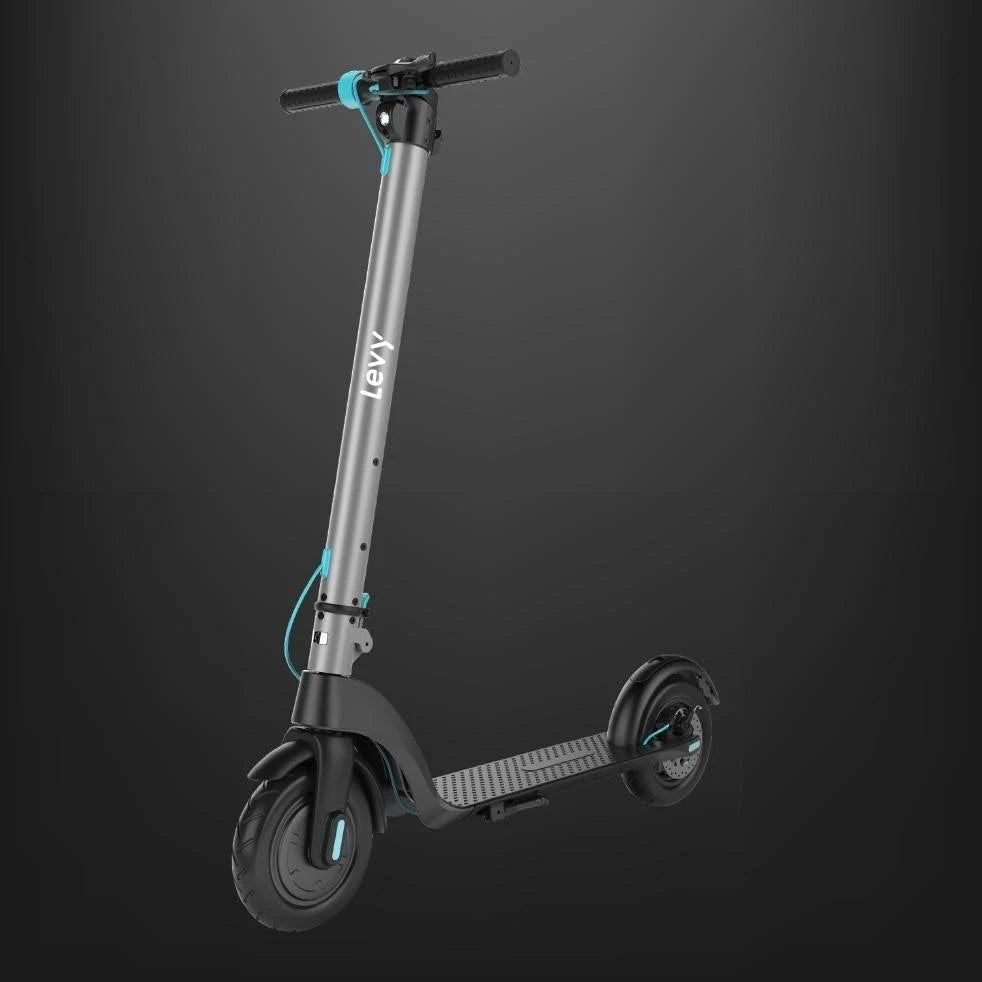 Silver/Blue Electric Scooter S504476