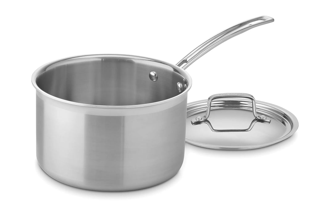 Stainless Triple Ply 4-Quart Saucepan P3511