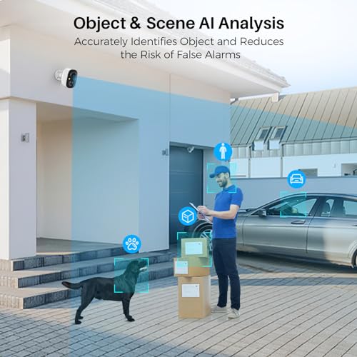 2K Color Night Vision Wireless Outdoor Security Camera M252263