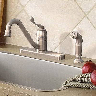 Chrome Single Handle Kitchen Faucet I5025