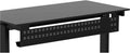 Black Under Desk Cable Management Tray Y668116