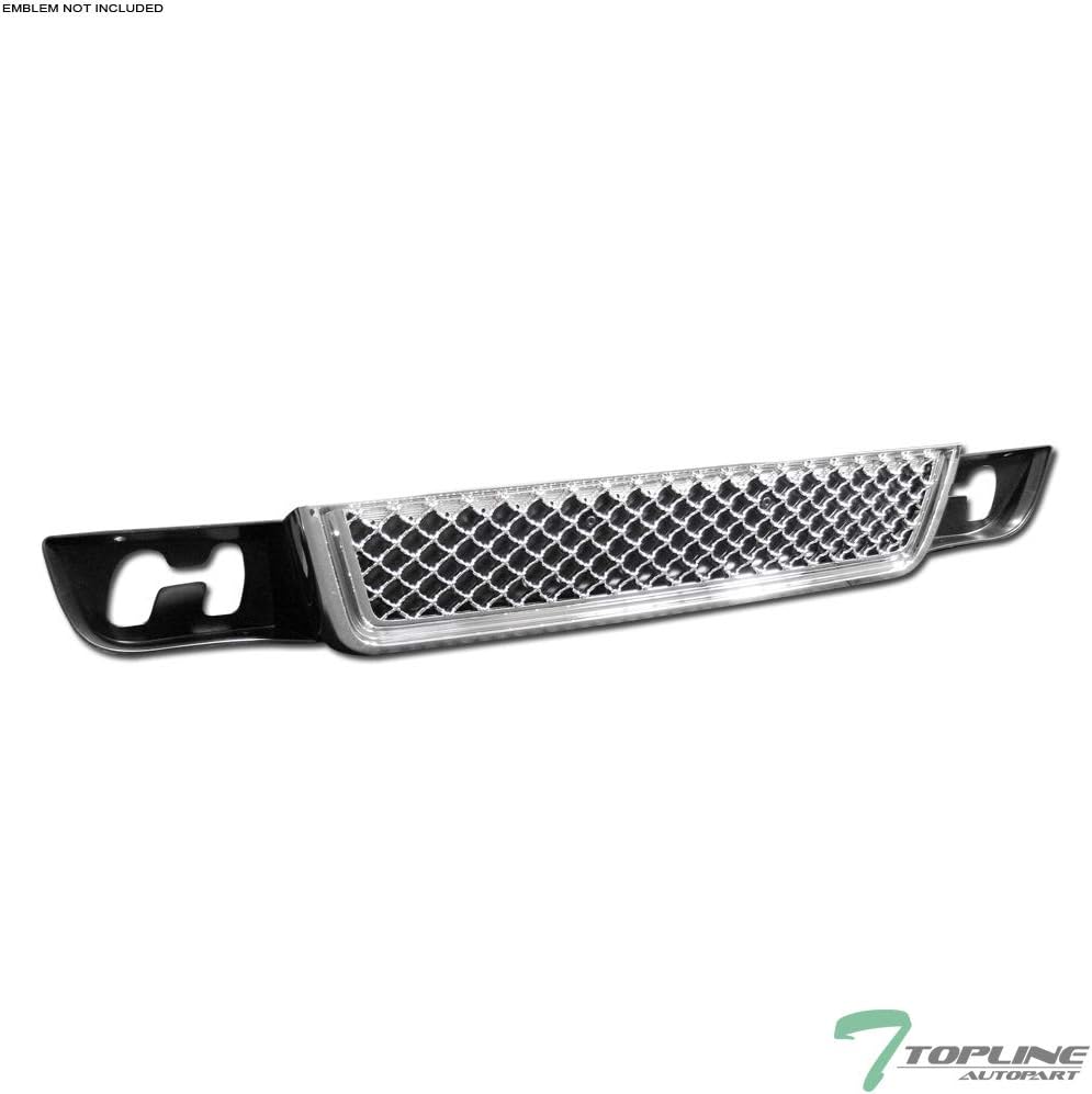 Chrome Mesh Front Lower Bumper Grille Pack of 2 V315987