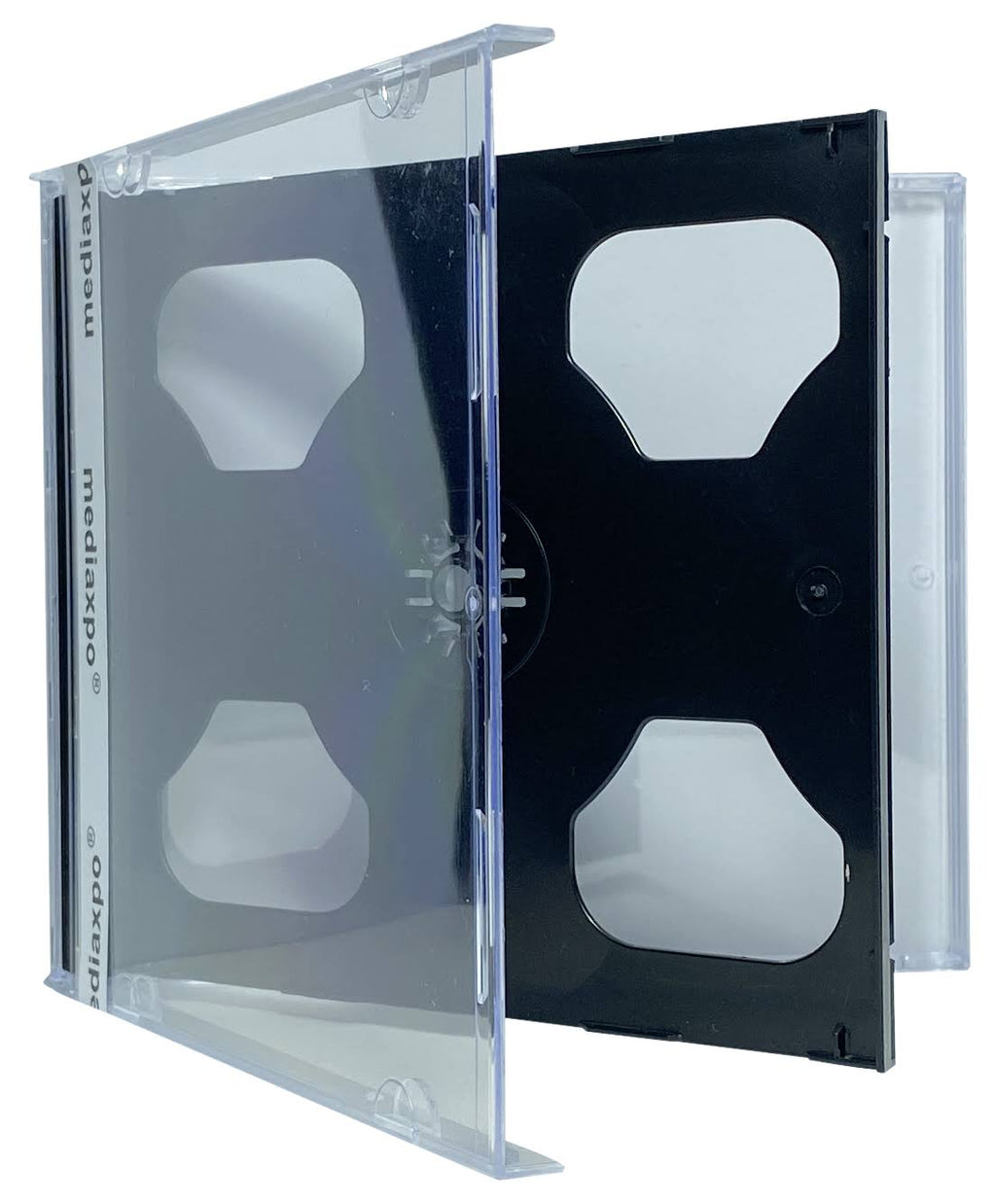 Black Double CD Jewel Case Z602