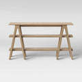 Natural Wooden Horizontal Bookshelf A738855