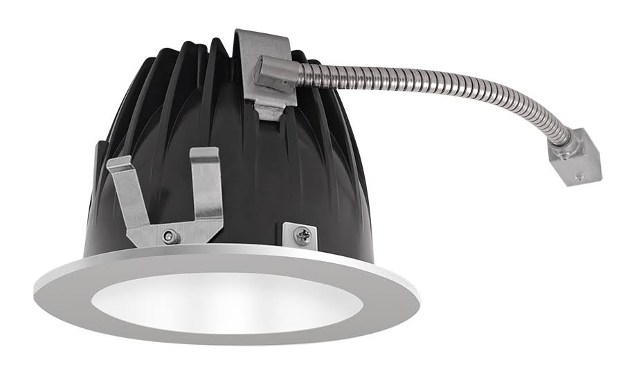 LED Trim Mod4 Round 80Deg 40K 90CRI White Cone Silver Ring X784197