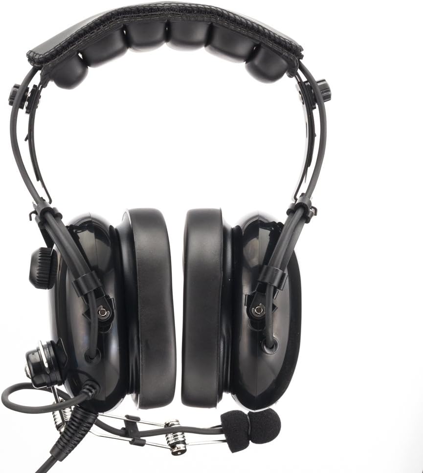 Pilot Aviation Headset with Carrying Case F874