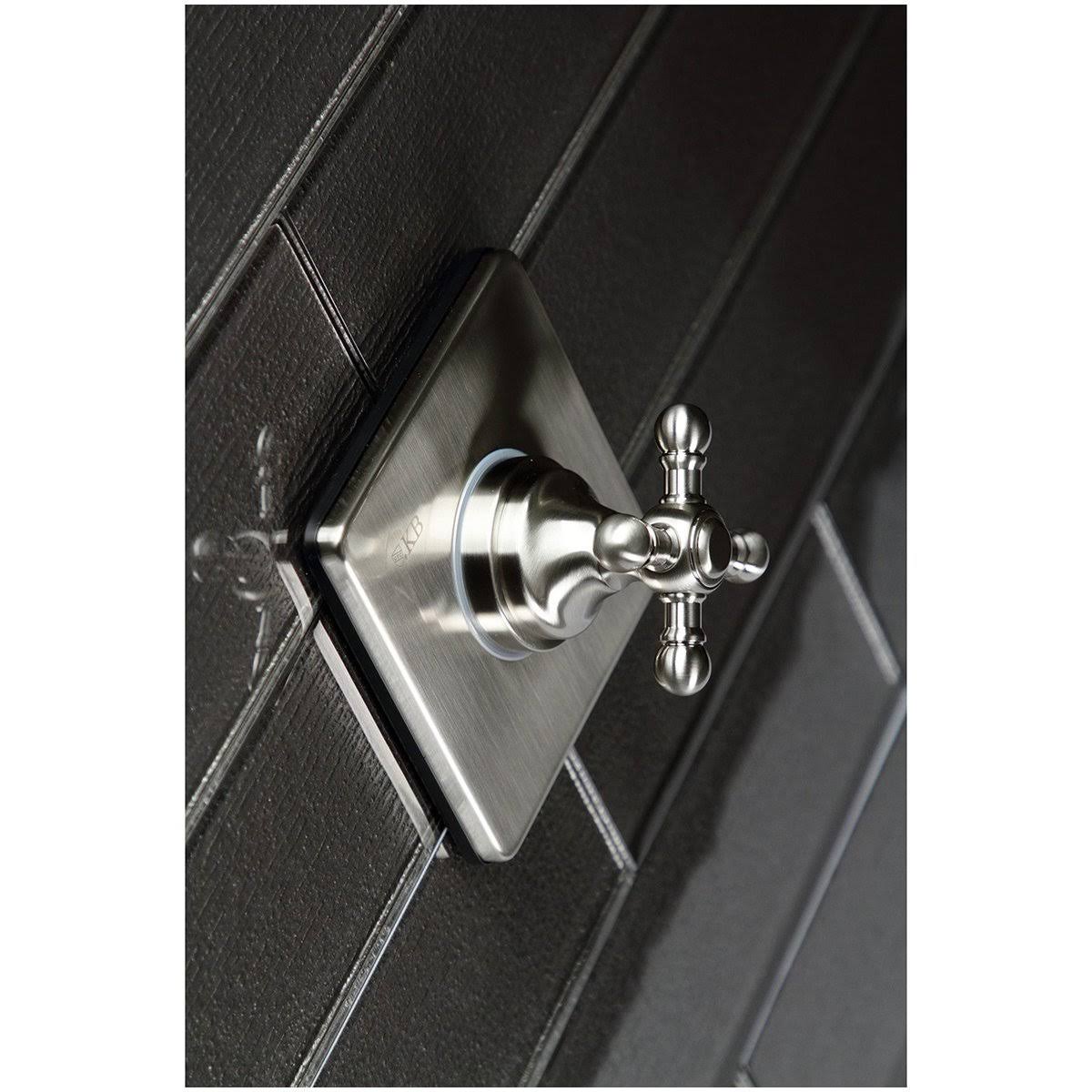 Brushed Nickel Three-Way Diverter Valve with Trim Kit X9106