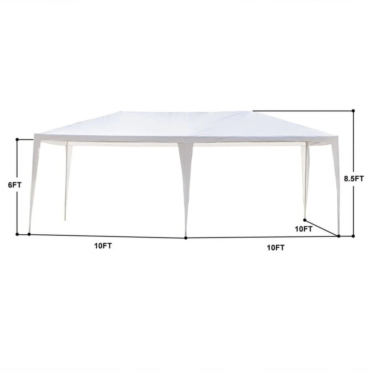 White Outdoor Gazebo Tent E899