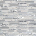 11.81 in. x 12 in. x 8mm Glass Mesh-Mounted Mosaic Tile E49447