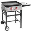 2-Burner BBQ Gas Grill Griddle F1582