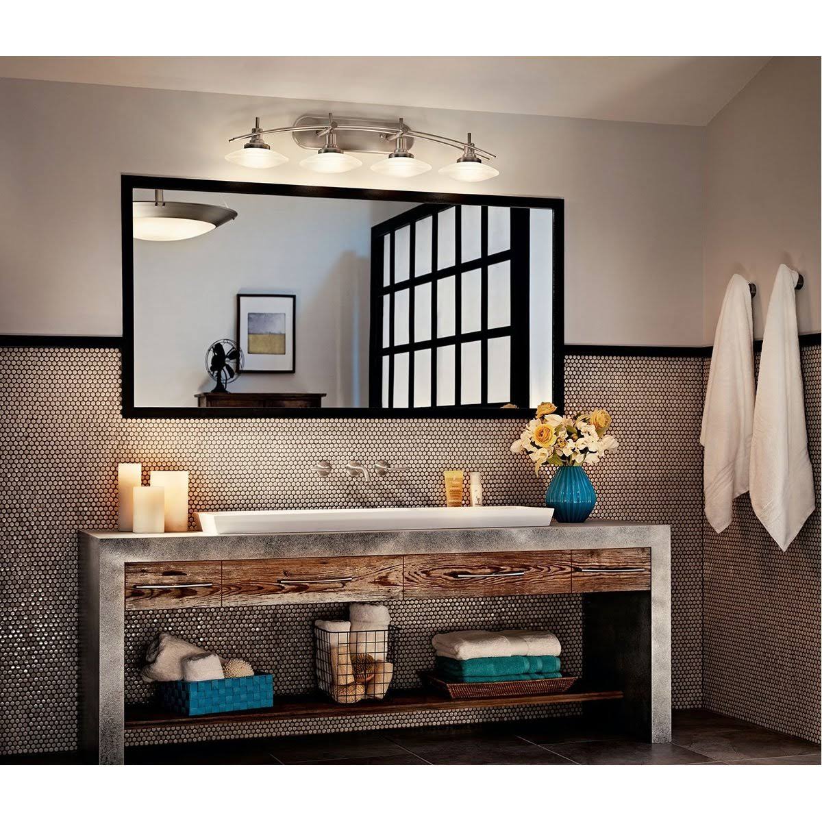 Four Light Chrome Bath Q3223