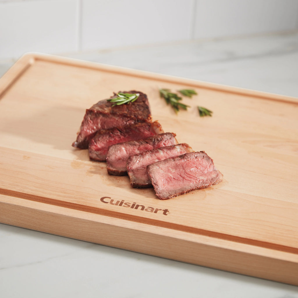 17” Reversible Maple Wood Cutting Board C9487