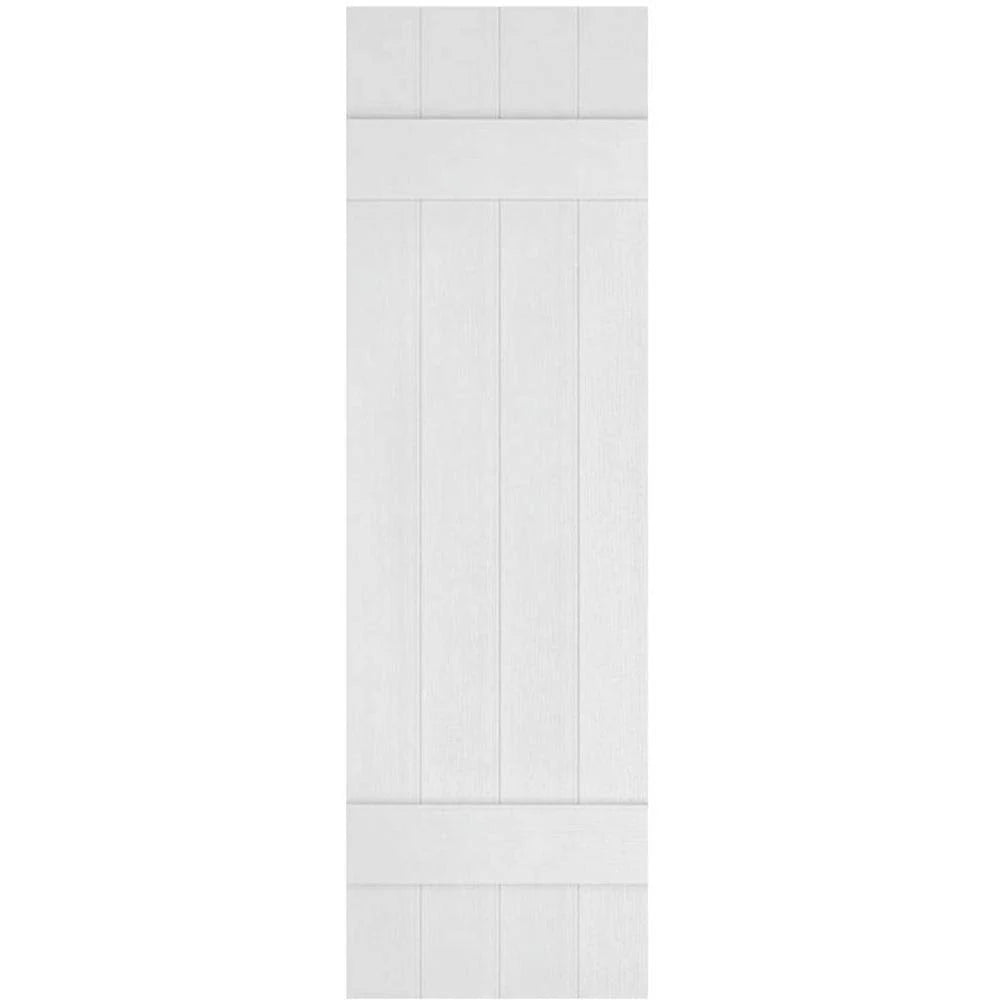 Lifetime Vinyl Board-n-Batten Shutters, Per Pair, 14x B122196