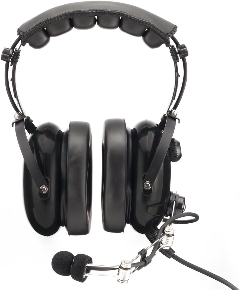 Pilot Aviation Headset with Carrying Case F874