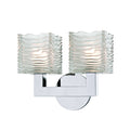 Polished Chrome 2 Light Bath Bracket U1711