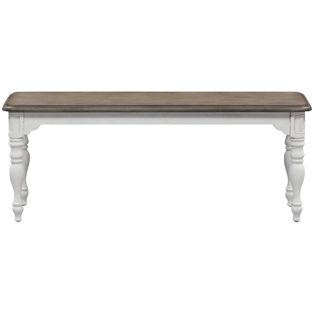 White Dining Bench V91476