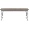 White Dining Bench V91476