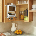 White Door Mounted Mail Organizer E289772