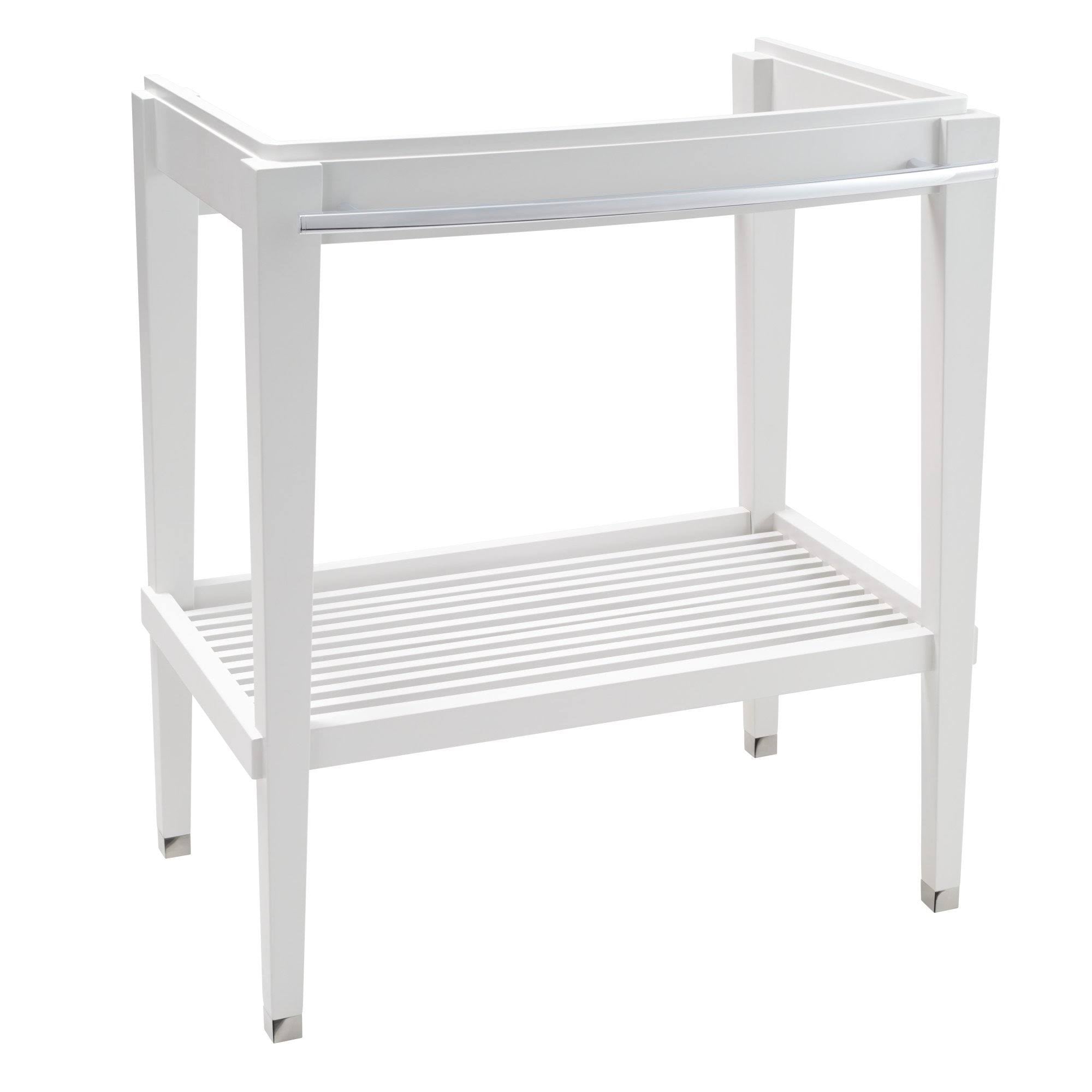 White 30x22 Washstand Y72328