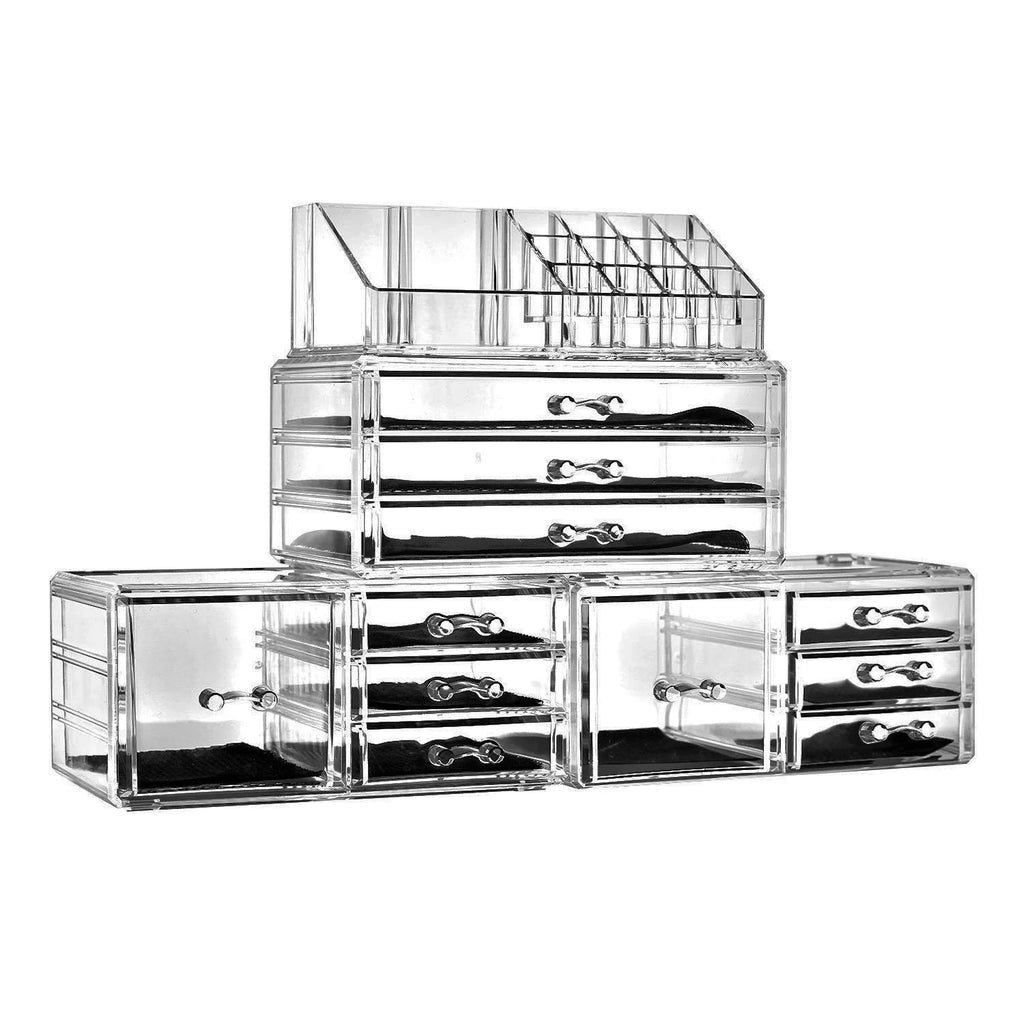Transparent Makeup Organizer with Drawers P2570