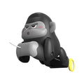 Black and Gray Pull Along Gorilla Toy W675099