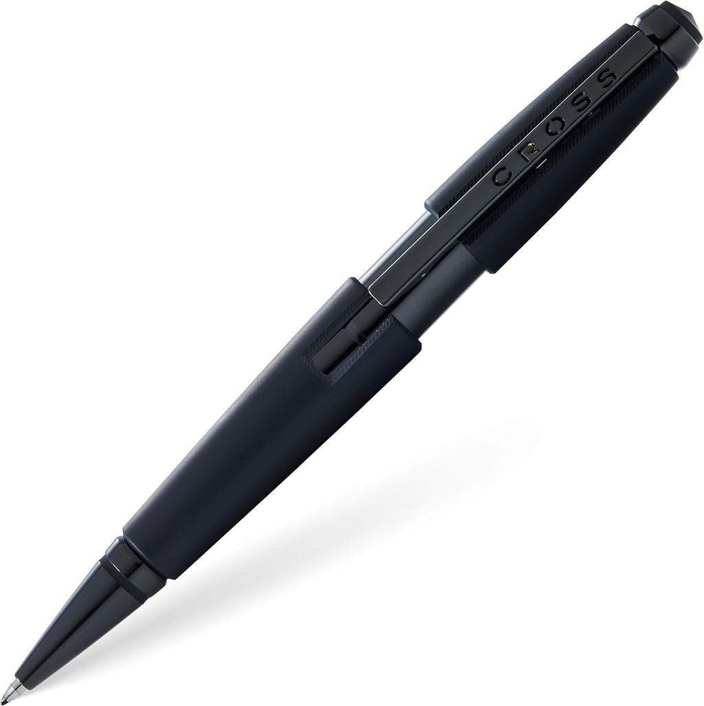 Matte Black Lacquer Gel Rollerball Pen Pack of 2 P315
