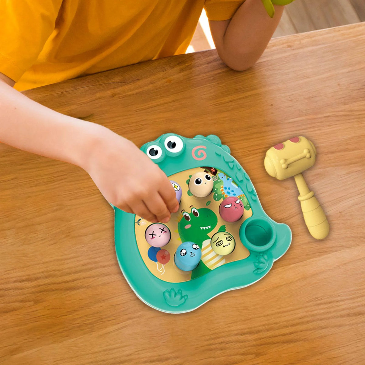 Green Pounding Hammering Game Educational Toys D971815