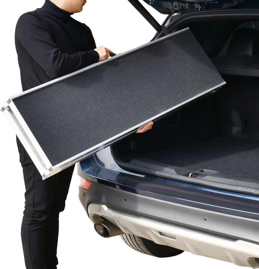 Silver Aluminum Pet Ramp S927