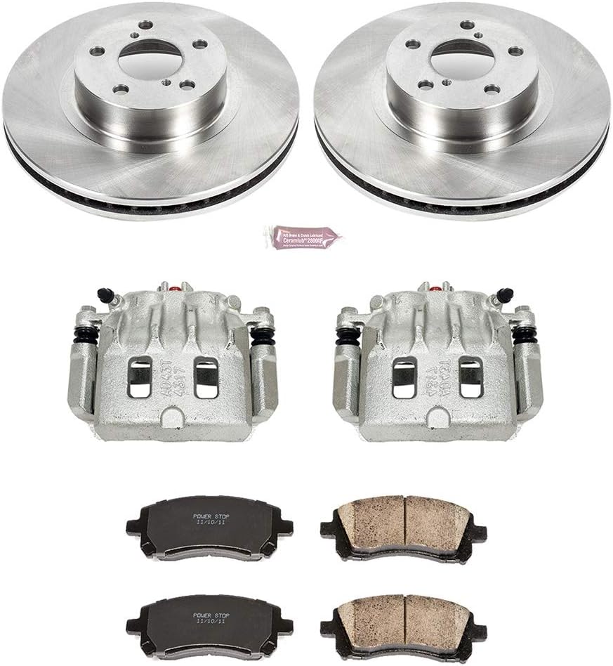1-Click OE Replacement Brake Kit with Calipers P640