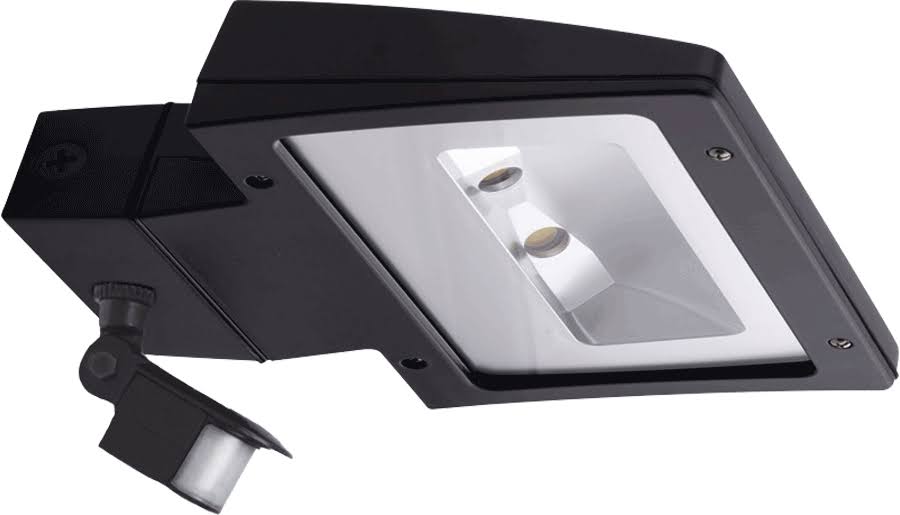 Bronze LED Wallpack 26W with Junction Box and MiniSensor J35746
