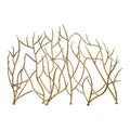 Iron Twig Metal Fireplace Screen L6251
