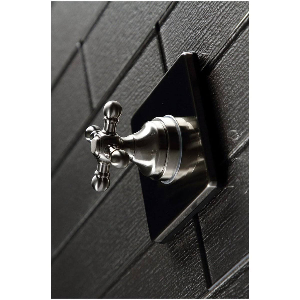 Brushed Nickel Three-Way Diverter Valve with Trim Kit X9106