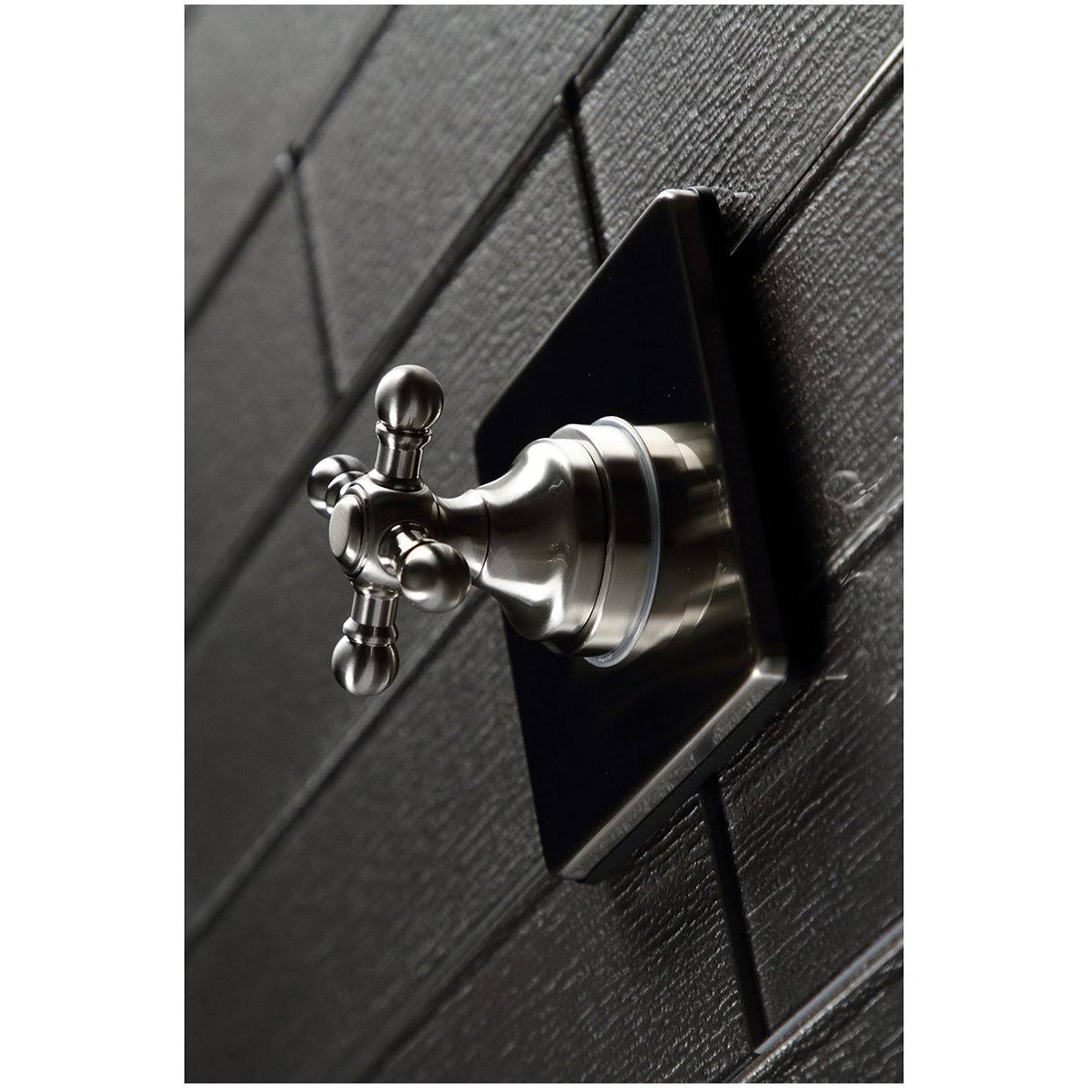 Brushed Nickel Three-Way Diverter Valve with Trim Kit X9106